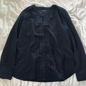 Banana Republic bling sleeve blouse detailed front